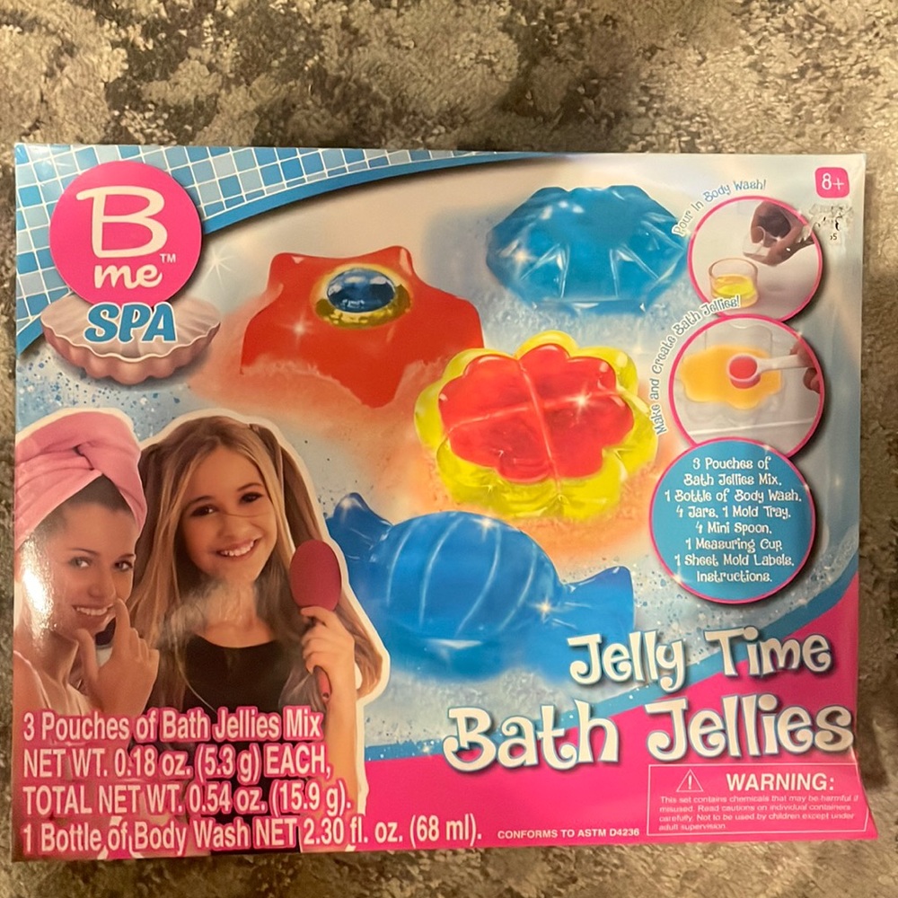 Creative Kids B Me Spa Jelly Time Bath Jellies Craft Kit New